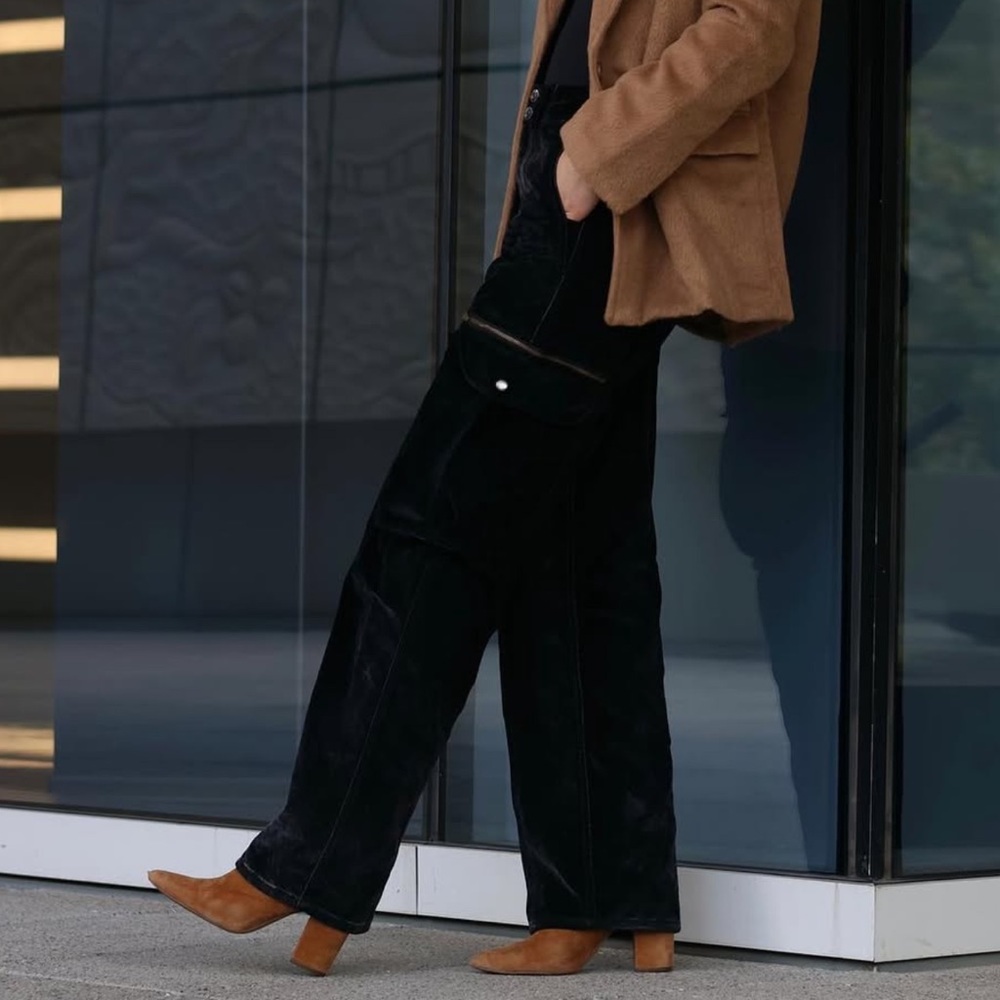 BDG Dark Cargo Trousers